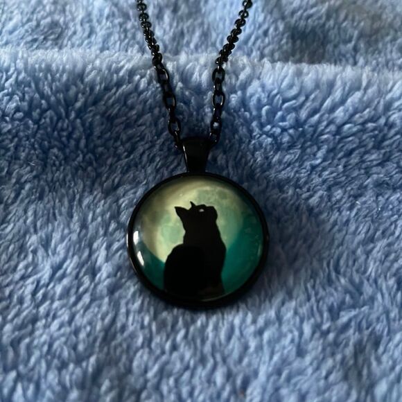 Black Cat Pendant 🐈‍⬛ - Picture 1 of 8